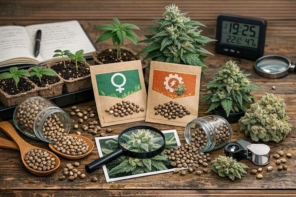 nasiona marihuany i konopi feminizowane oraz automatic