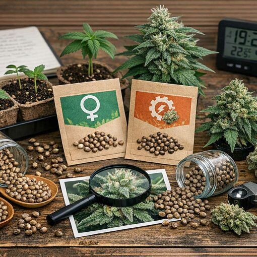 Nasiona marihuany feminizowane i automatic